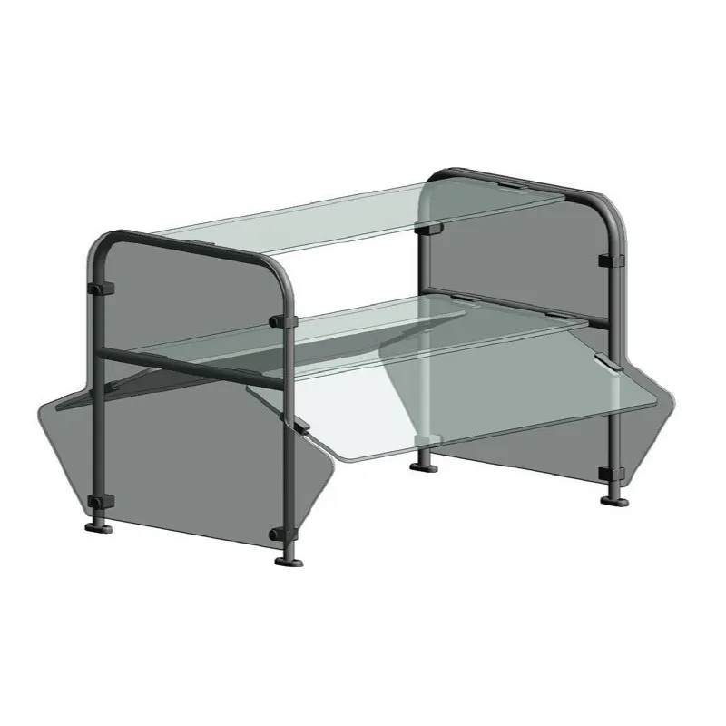 Randell RSB-DTDSNA-48 Ranserve Standard Breath Guard, Double-Sided, Double-Tier