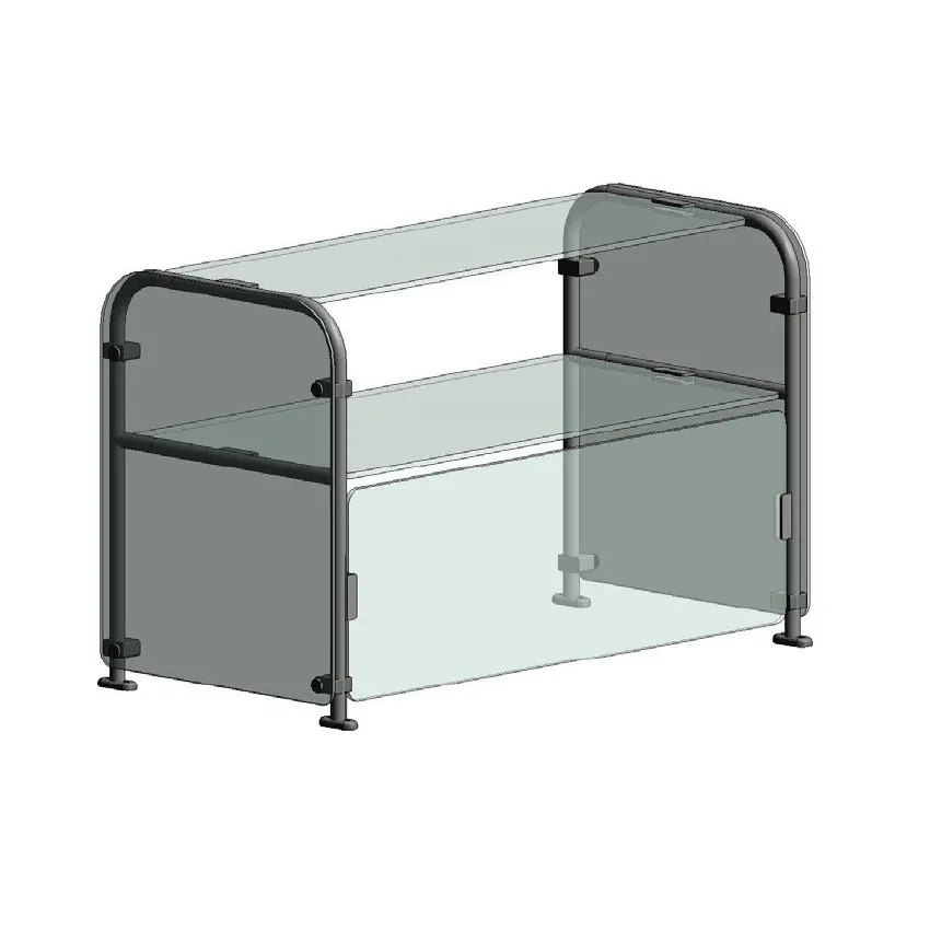 Randell RSB-DTSSFF-72 Ranserve Standard Breath Guard, Single-Sided, Double-Tier