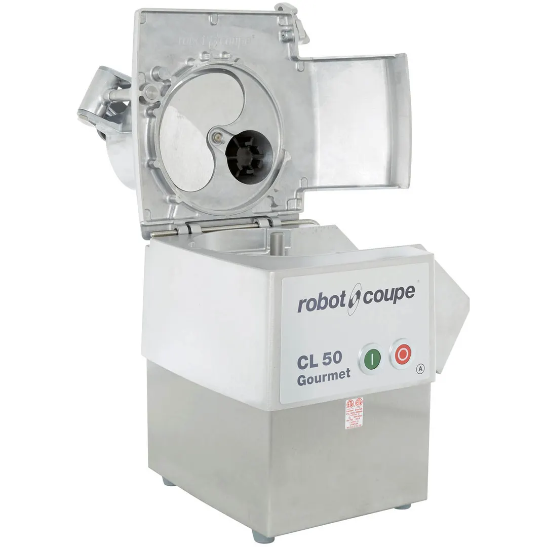 Robot Coupe CL50GOURMET Continuous Feed Food Processor, 2 Discs, 1 1/2 hp