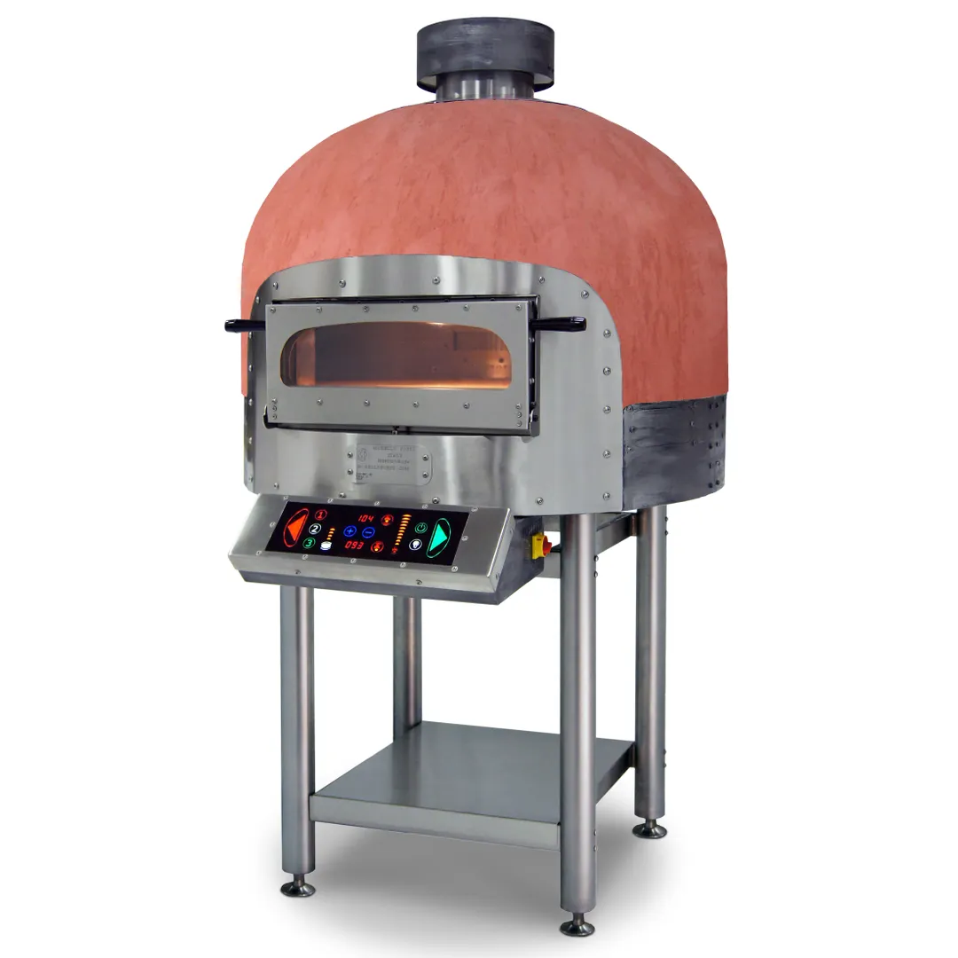 RositoBisani FRV100-CB Electric Rotary Pizza Oven w/ 39" Cooking Chamber, (5) 11" Pizza 