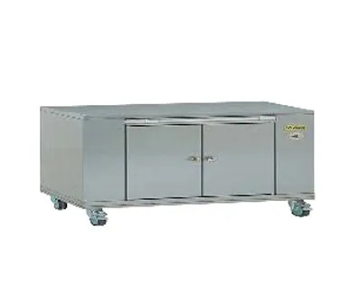Rotisol USA 1375SCL Oven Equipment Stand w/ Heated Cabinet, Double Doors, Inside Shelf