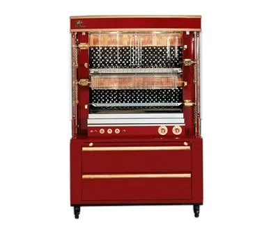 Rotisol USA MF975-4G-LUX Rotisserie Gas Oven w/ 4 Spits, Countertop, 12-Chicken Capacity
