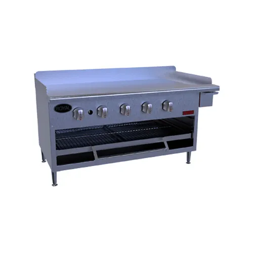 Royal Range of California GB-36 36" Countertop Gas Griddle/Overfire Broiler Combination, 50.000 BTU