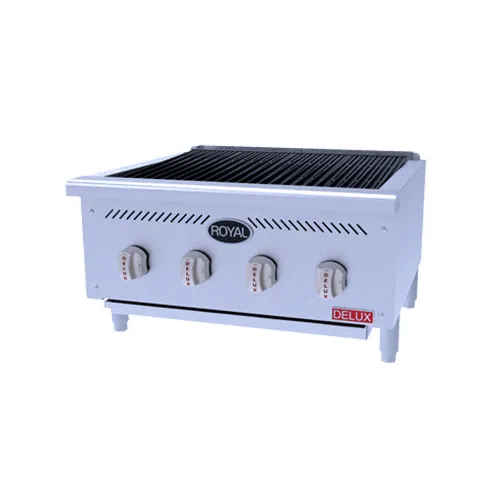 Royal Range of California RB-815 14" Countertop Gas Radiant Charbroiler, (2) Burners, 29.000 BTU