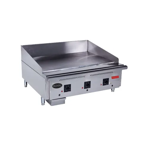 Royal Range of California RD85-36 36" Countertop Gas Griddle, Solid State Controls, 96.000 BTU