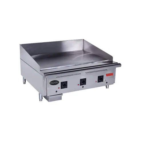 Royal Range of California RD85-72-SAE 72" Countertop Gas Griddle, Solid State Controls, 192.000 BTU