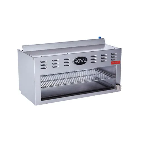 Royal Range of California RDCM-60 60" Gas Cheesemelter, (2) Adjustable Infrared Burners with Manual Control