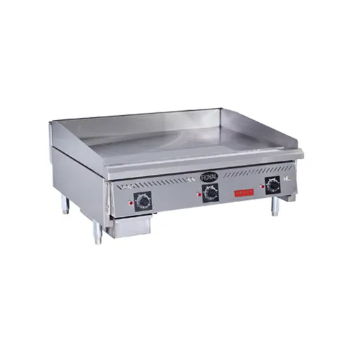 Royal Range of California RDSA-24-D 24" Countertop Gas Griddle, 30" Deep, Solid State Controls