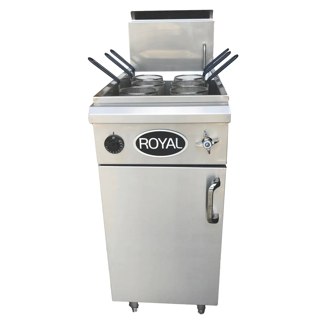 Royal Range of California RPC-14 12 Gallon Single Tank Gas Pasta Cooker, 72.000 BTU