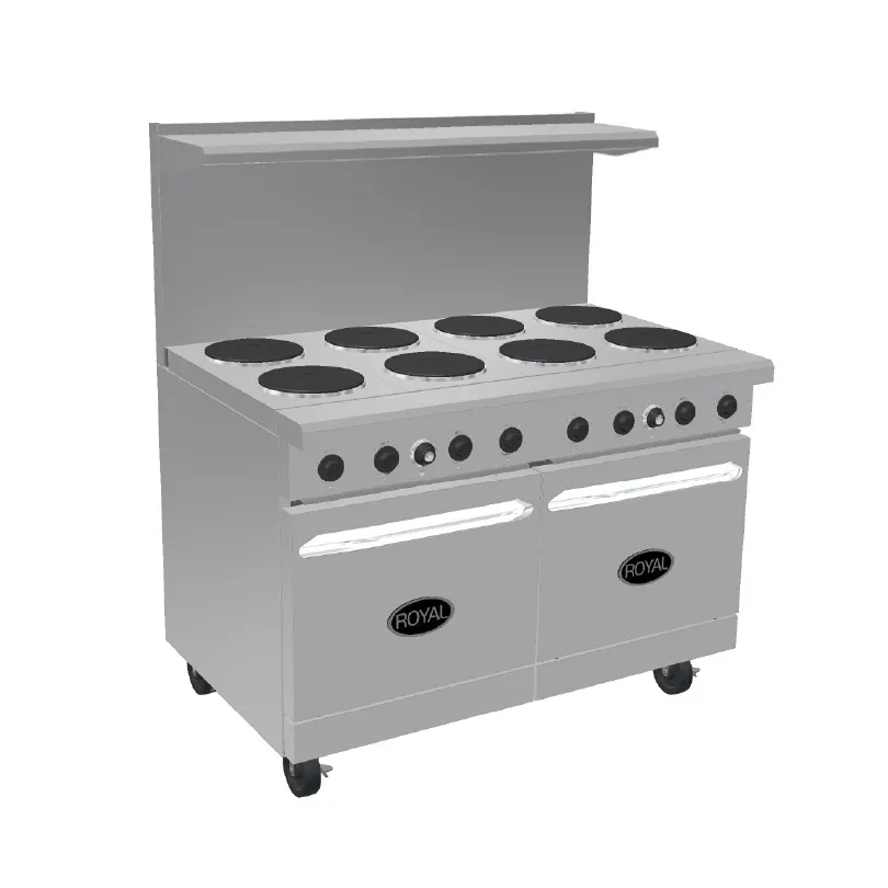 Royal Range of California RRE-6GT12 Electric 48" Restaurant Range