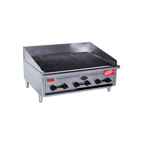 Royal Range of California TB-321 21" Countertop Gas Infrared Radiant Charbroiler, 33.000 BTU