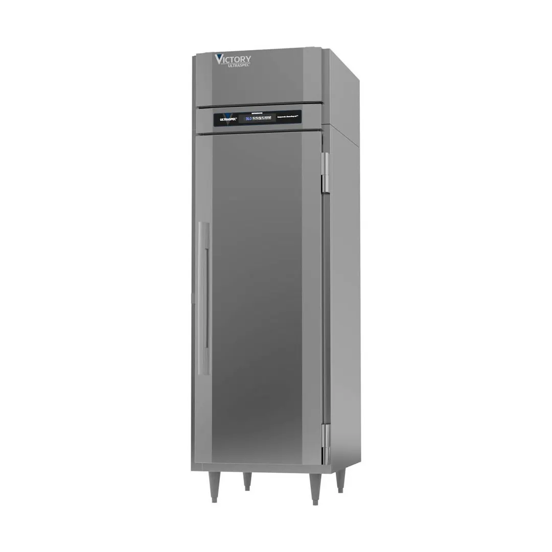 Victory RS-1D-S1-HC 27" 1-Section Reach-In Refrigerator w/ Swing Solid Door, Stainless Steel, 21 cu. ft.