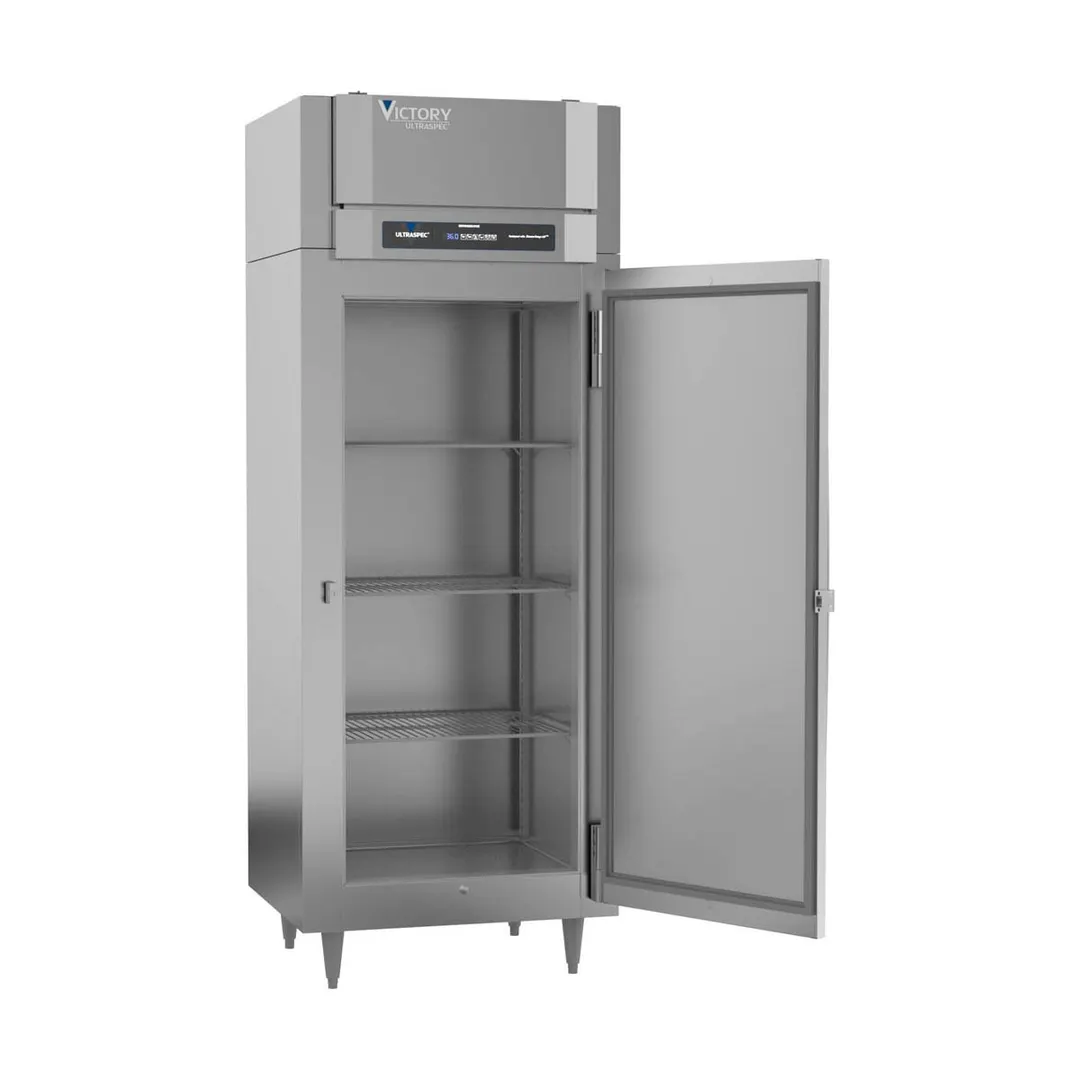 Victory RS-1N-S1-HC 31" 1-Section Reach-In Refrigerator w/ 1 Full Solid Door, Stainless Steel, 20 cu. ft.