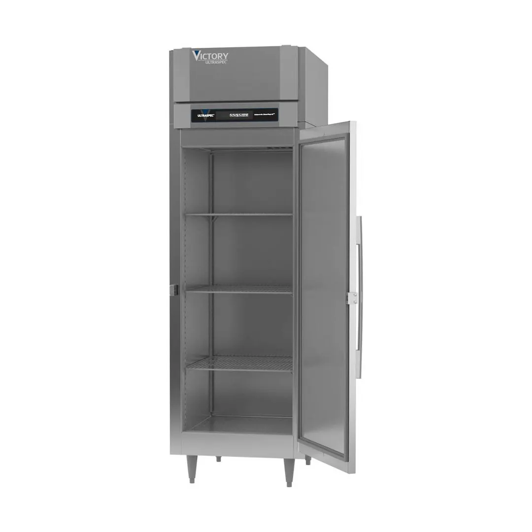 Victory RSA-1D-S1-HC 27" 1-Section Reach-In Refrigerator w/ 1 Solid Full Door, Aluminum Interior, 21 cu. ft.