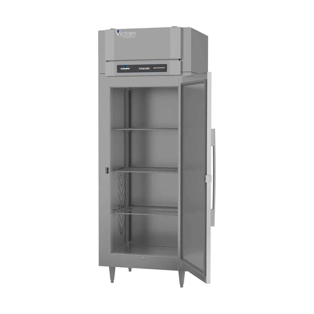 Victory RSA-1N-S1-HC 31" 1-Section Reach-In Refrigerator w/ 1 Solid Full Door, Aluminum Interior, 20 cu. ft.