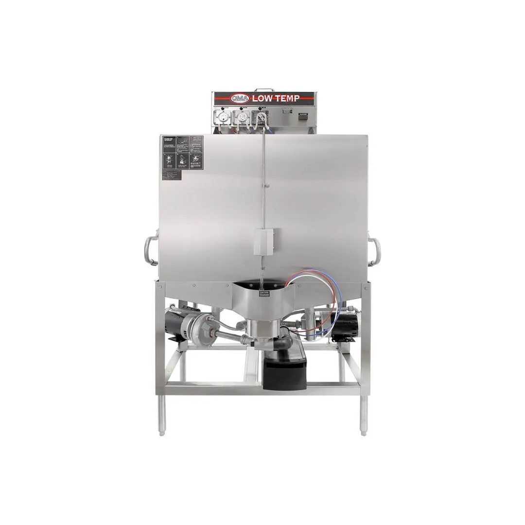 CMA Dishmachines S-B Straight-Thru, Load Double Rack Pot/Pan & Utensil Washer, Low Temp - 80 RPH