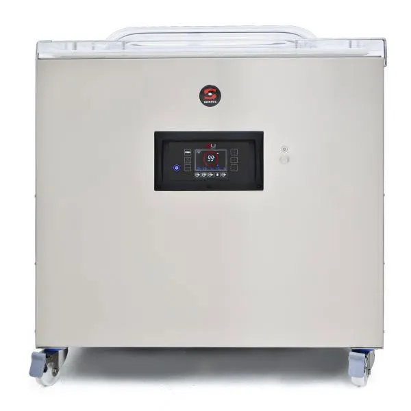 Sammic SU-810GP+ Floor Model Chamber Vacuum Packing Machine with Bluetooth Connectivity and Connection for Printer, Multiple Size Seal Bars 