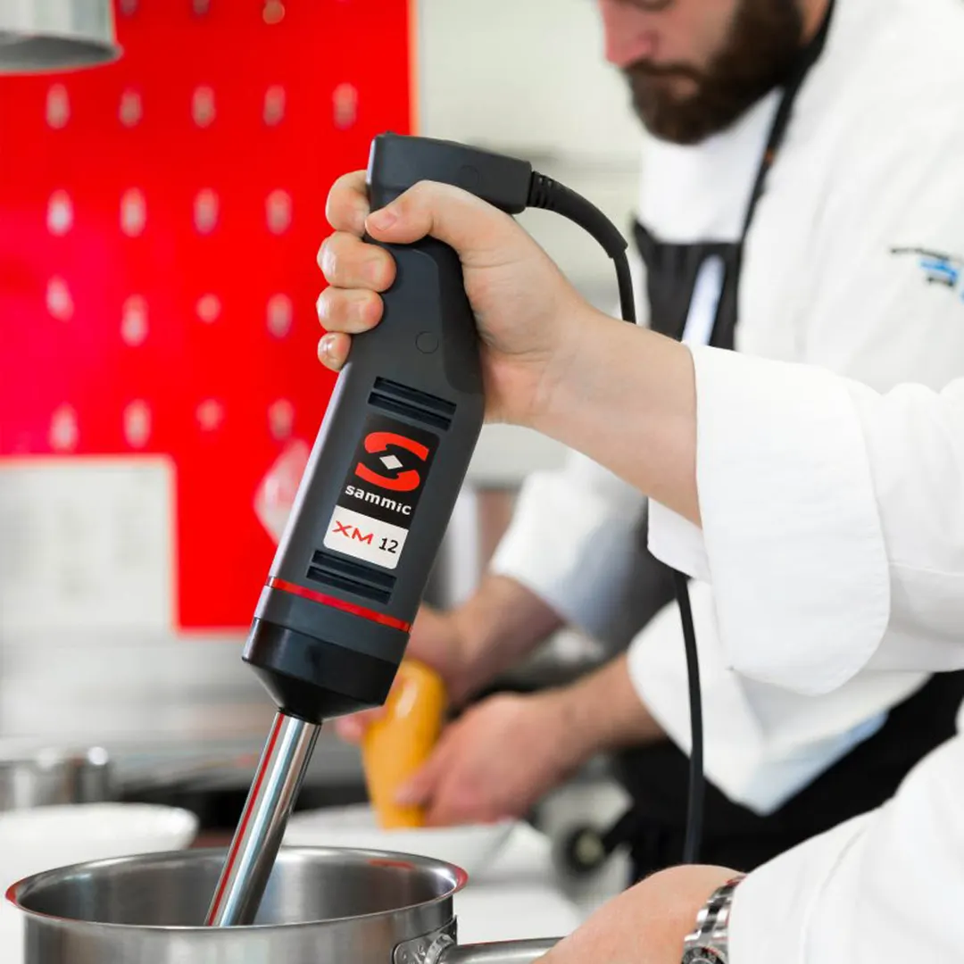 Sammic XM-12 10.6 Qt. Stick Immersion Blender w/ 8 1/2" Blending Arm, Handheld