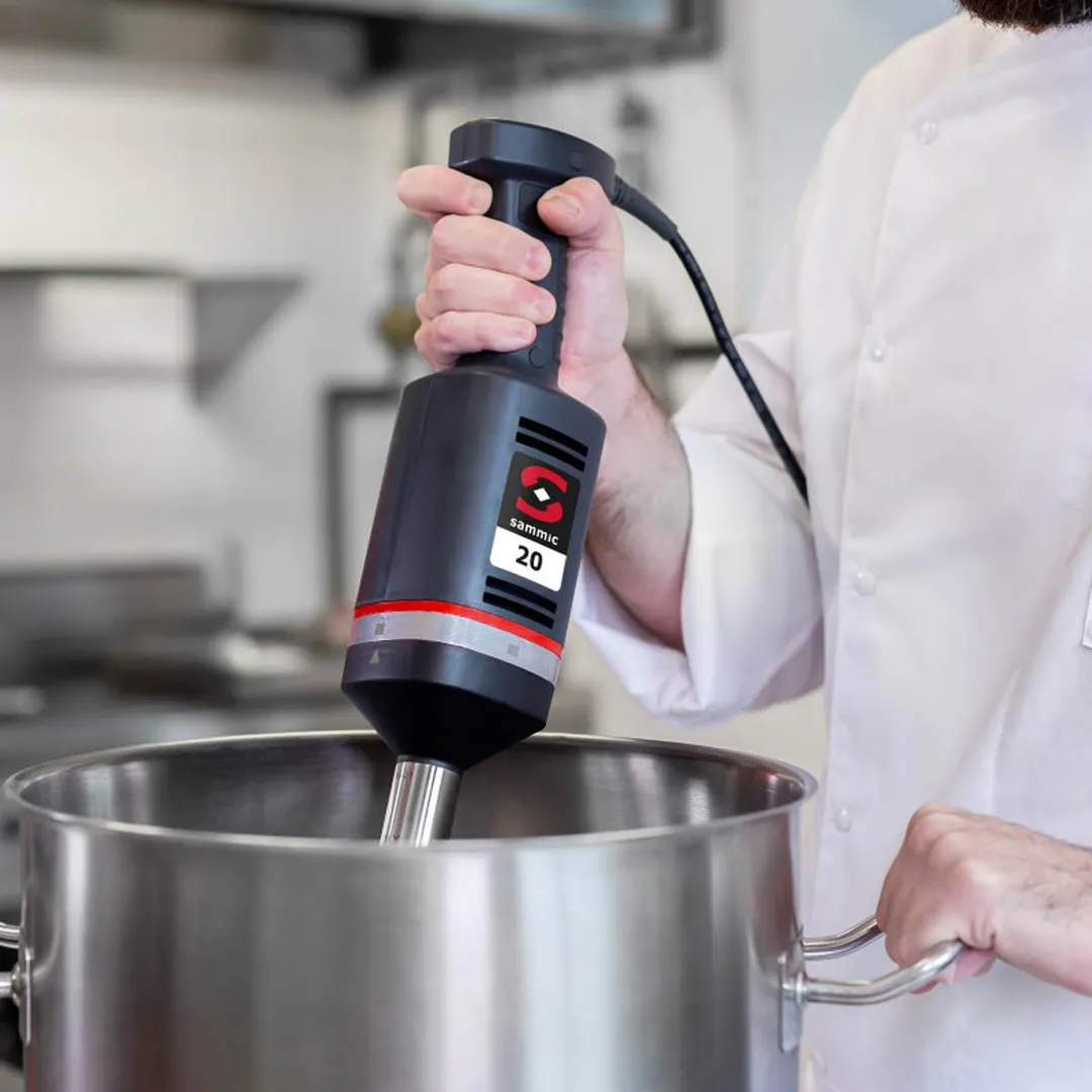 Sammic XM-21 13 Qt Stick Immersion Blender w/ 9 4/5" Blending Arm, Handheld