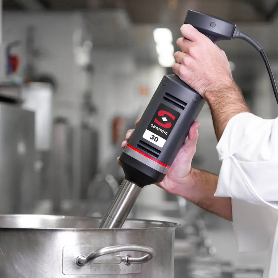 Sammic XM-33 (3030799) Immersion Stick Blender, Handheld, Wall Mount