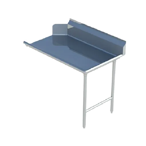 Sapphire Manufacturing SMCDT-24R 24" Clean Straight Dishtable w/ Right Table, 10.5" Backsplash
