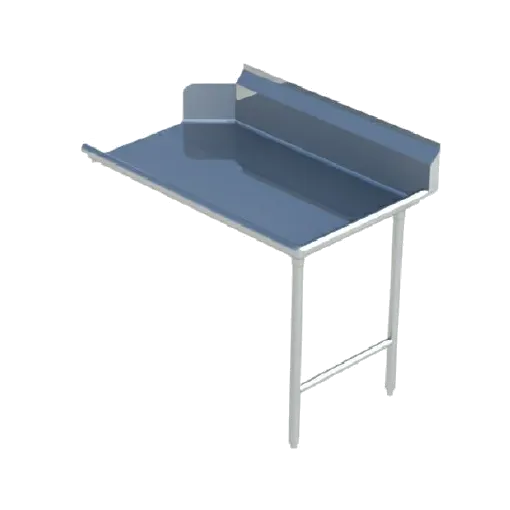 Sapphire Manufacturing SMCDT-48R 48" Clean Straight Dishtable w/ Right Table, 10.5" Backsplash