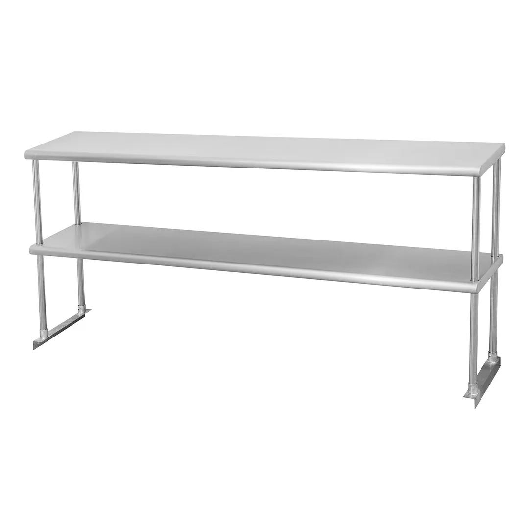 Sapphire Manufacturing SMDOS-1448 Overshelf, Table Mounted, Double, 48"W X 14"D