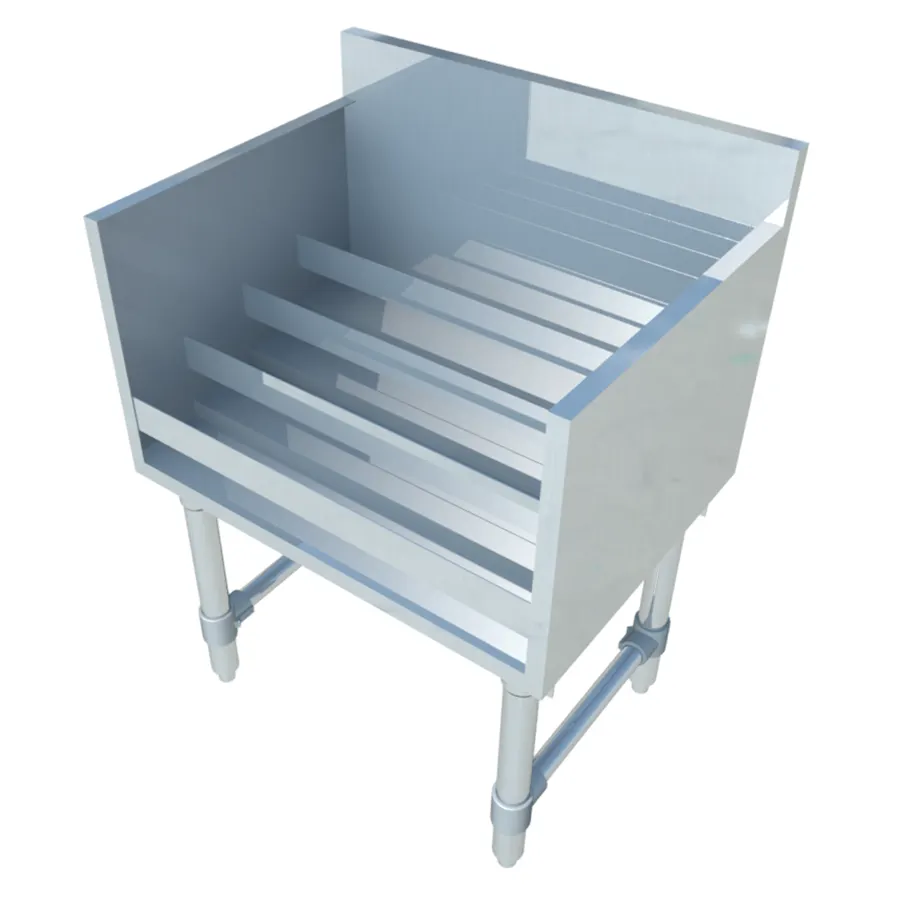 Sapphire Manufacturing SMLDR-24 Underbar Bottle Storage Display Unit, Four-Tiered