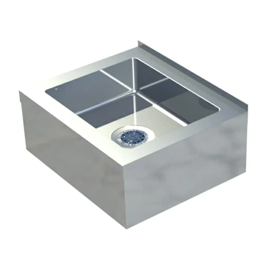 Sapphire Manufacturing SMMS-251 25" Mop Sink, 20"W x 16"L x 6"D Bowl