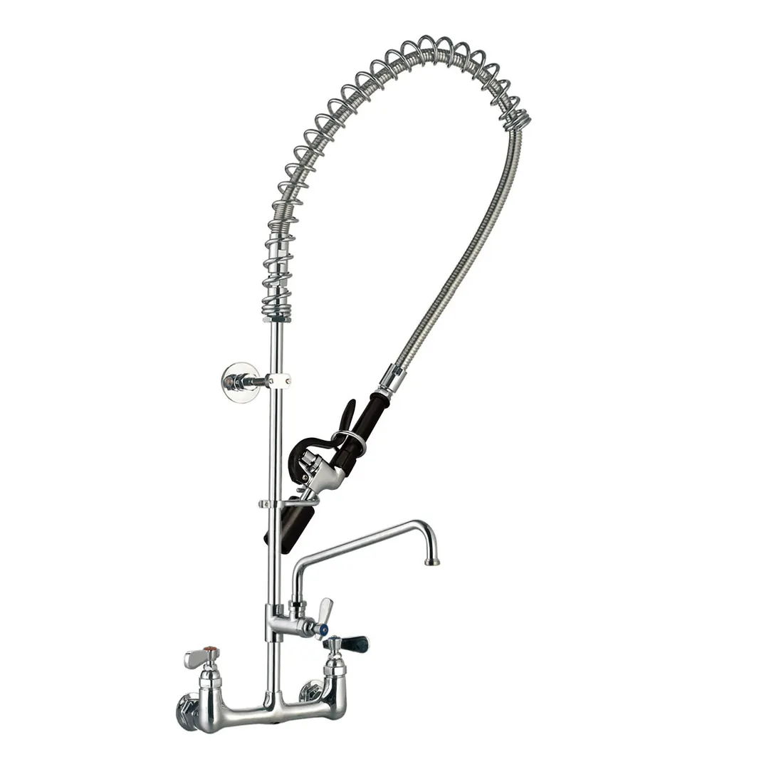 Sapphire Manufacturing TPRF-812 Tap® Pre-Rinse Faucet, Backsplash/Wall Mount