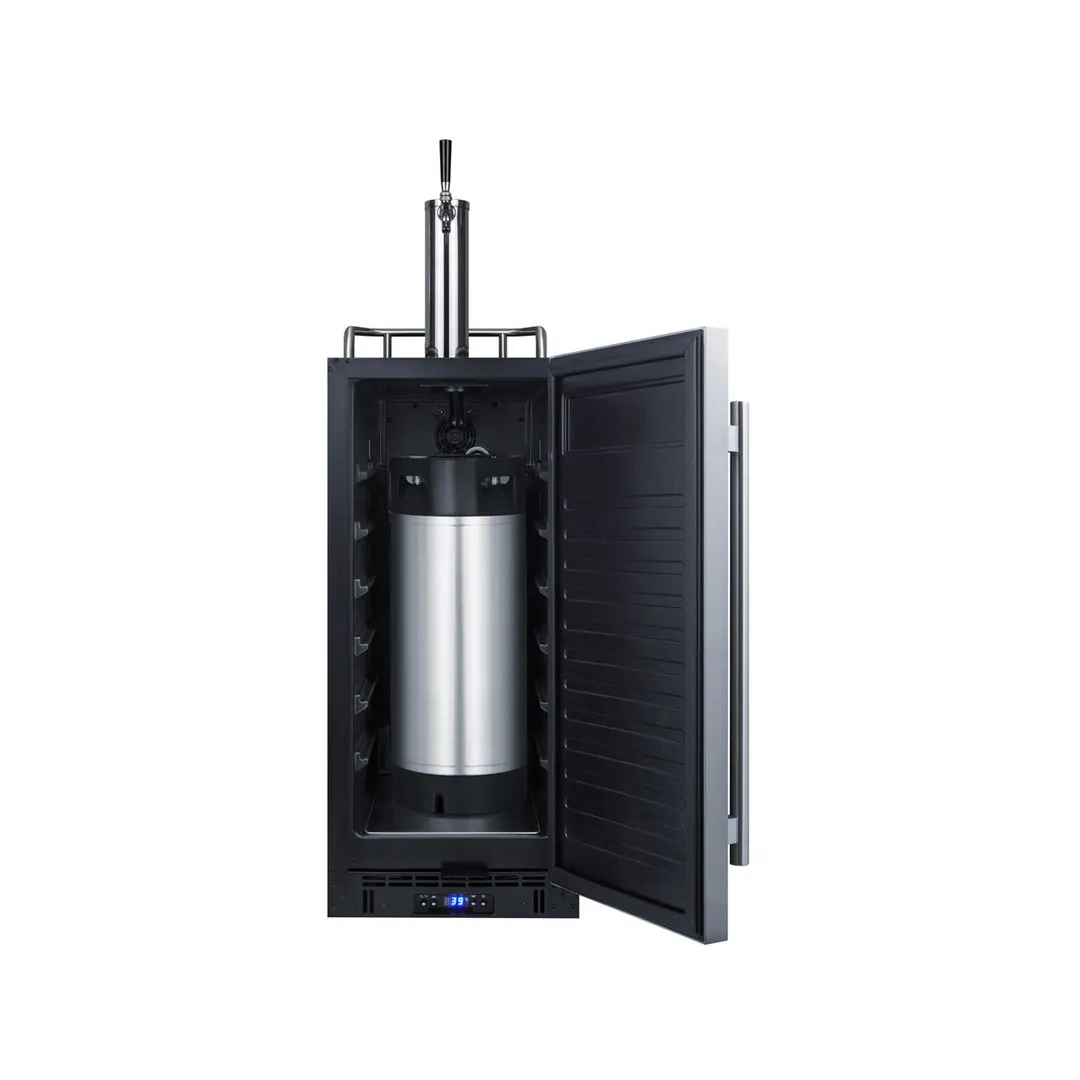 Summit SBC15CF 15" Built-in Cold Brew Coffee Dispenser, 2.9 cu. ft. capacity - 115V