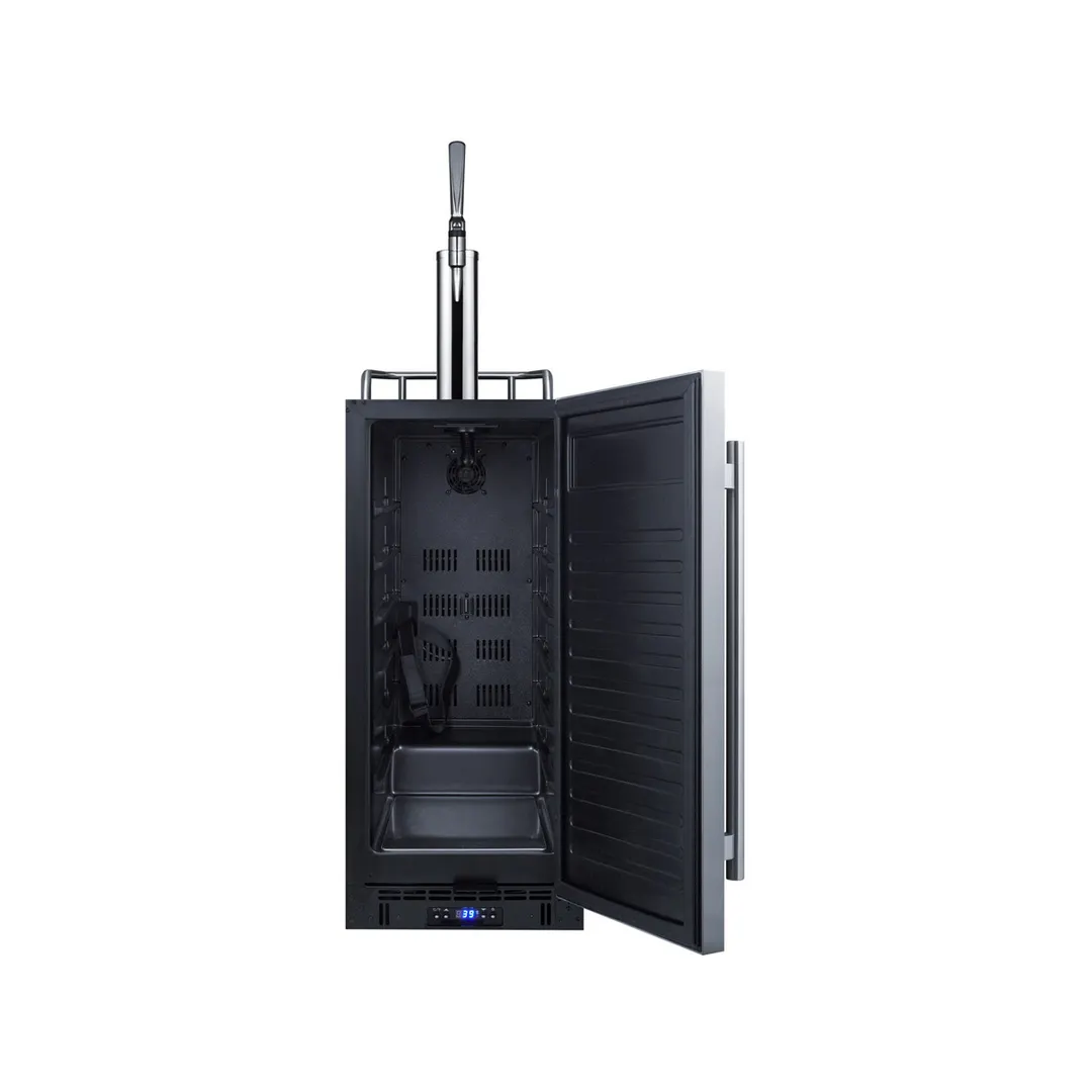 Summit SBC15NCF 15" Built-in Nitro Cold Brew Coffee Dispenser, 2.9 cu. ft. - 115V