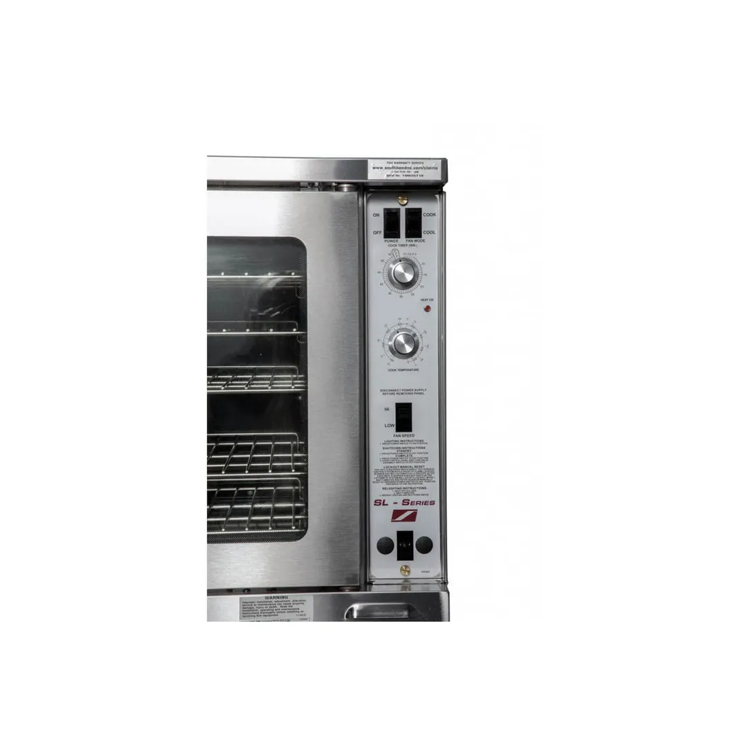 Southbend PCE75S/SD Single Deck Full Size Electric Convection Oven w/ Standard Depth, 7.5/11 kW