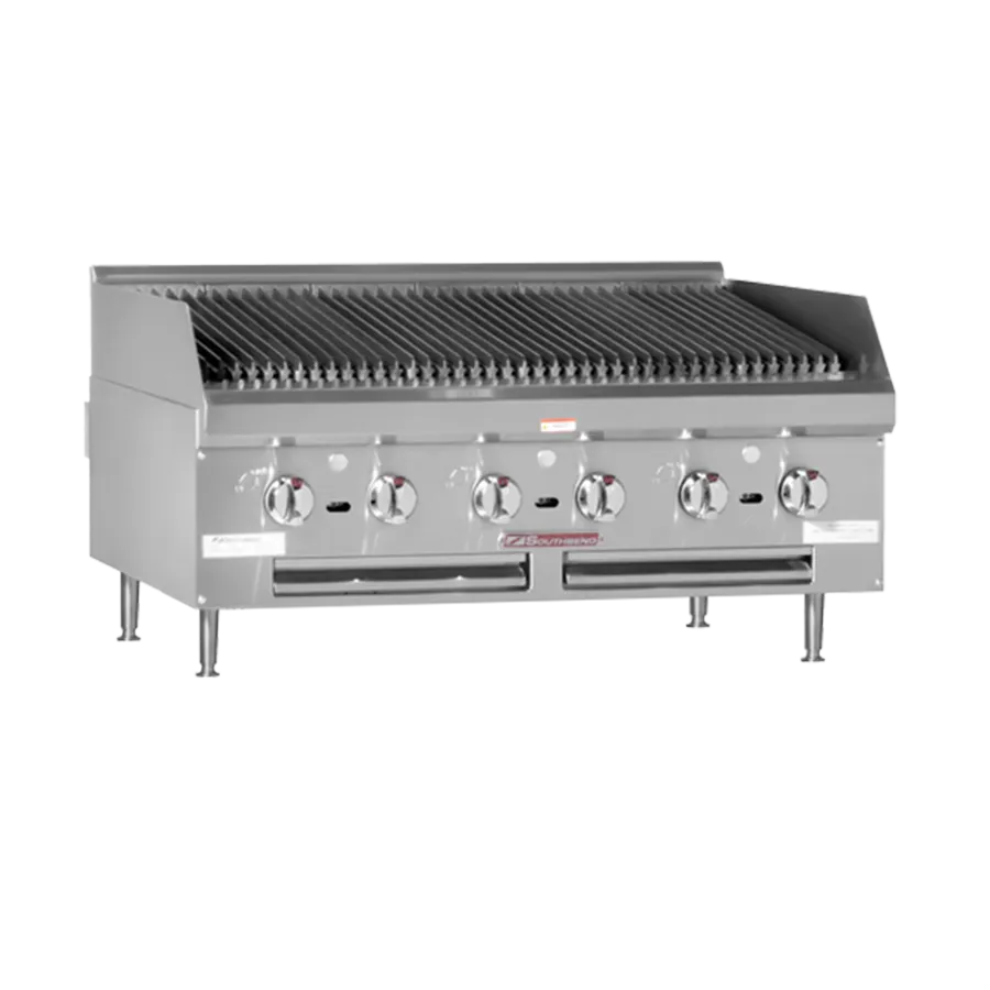 Southbend HDCL-18 18" Countertop Gas Lava Rock Charbroiler w/ (3) Burners, 60.000 BTU