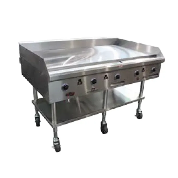 Southbend HDG-48-30 48" Floor Model Thermostatic Gas Griddle, 30" Deep, 120.000 BTU
