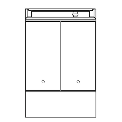 Southbend P24N-HH 24" Gas Heavy Duty Range w/ Hot Top , Modular Base, 64.000 BTU