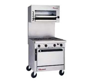 Southbend P32C-XX 32" Gas Heavy Duty Range w/ (4) Open Burners, (1) Cabinet Base, 180.000 BTU