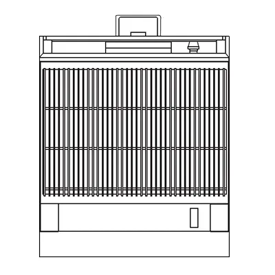 Southbend P32N-CC 32" Gas Heavy Duty Range w/ 32" Full Charbroiler, Modular Base, 80.000 BTU
