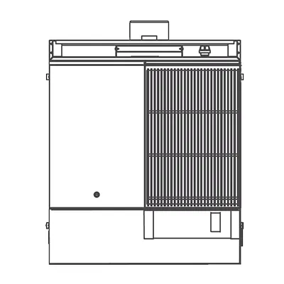 Southbend P32N-HC 32" Gas Heavy Duty Range w/ (1) Hot Top, 16" Charbroiler Right, Modular Base, 80.000 BTU