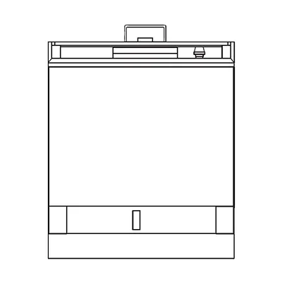 Southbend P32N-TT 32" Gas Heavy Duty Range, 32" Full Griddle w/ Thermostatic Controls, Modular Base, 80.000 BTU