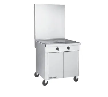 Southbend P36A-HHH 36" Gas Heavy Duty Range w/ (3) Hot Tops, (1) Convection Oven, 141.000 BTU