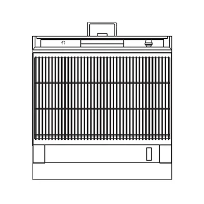 Southbend P36N-CCC 36" Gas Heavy Duty Range w/ 36" Full Charbroiler, Modular Base, 96.000 BTU