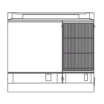 Southbend P36N-GGC 36" Gas Heavy Duty Range w/ 24" Griddle Left, 12" Charbroiler Right, Modular Base, 96.000 BTU