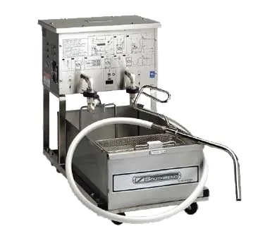 Southbend SBF18 Mobile Fryer Filter w/ 75-Lb Capacity, One-Way Pump & Hose, 120V, 1/3 HP