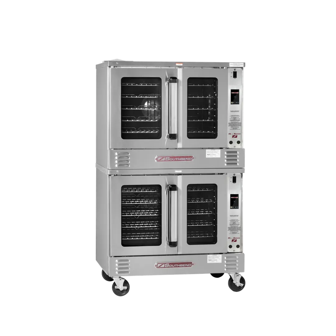 Southbend PCG140B/TD Double Deck Gas Convection Oven, Touch Screen Controls, 140.000 BTU