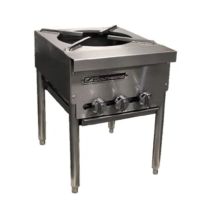 Southbend SPR-1J 18" Gas Stock Pot Range w/ (1) Three Ring Burner, Manual Controls, 120.000 BTU