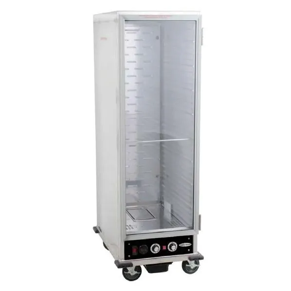 Serv-Ware SC1836HPI Mobile Full Height Insulated Heater Proofer Cabinet, Lift-off Clear Door