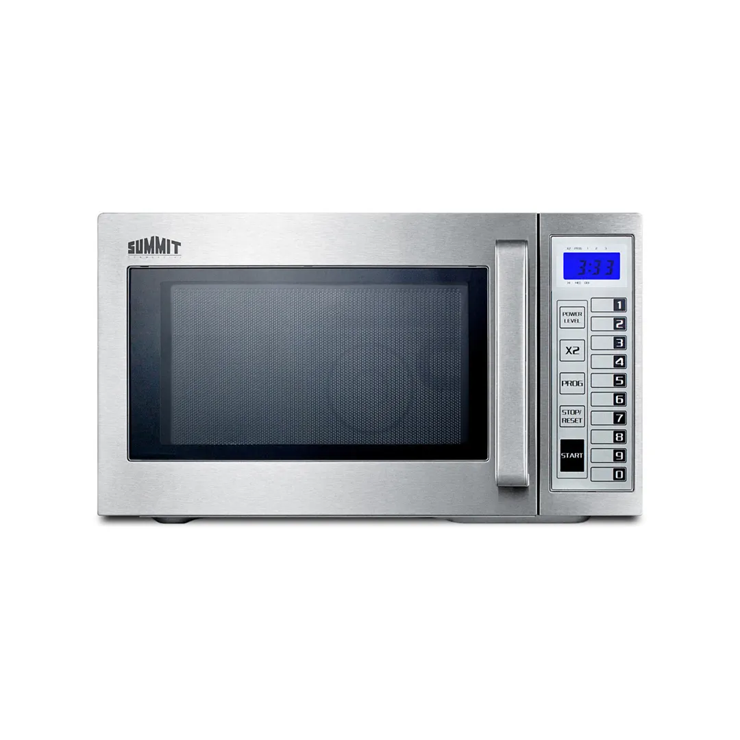 Summit SCM1000SS 1000 Watts Countertop Microwave Oven, 0.9 cu. ft.