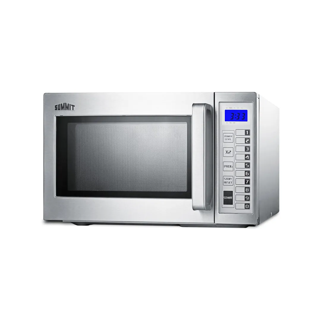 Summit SCM1000SS 1000 Watts Countertop Microwave Oven, 0.9 cu. ft.