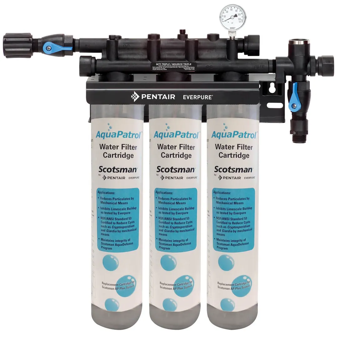 Scotsman AP3-P AquaPatrol Plus Triple Water Filtration System
